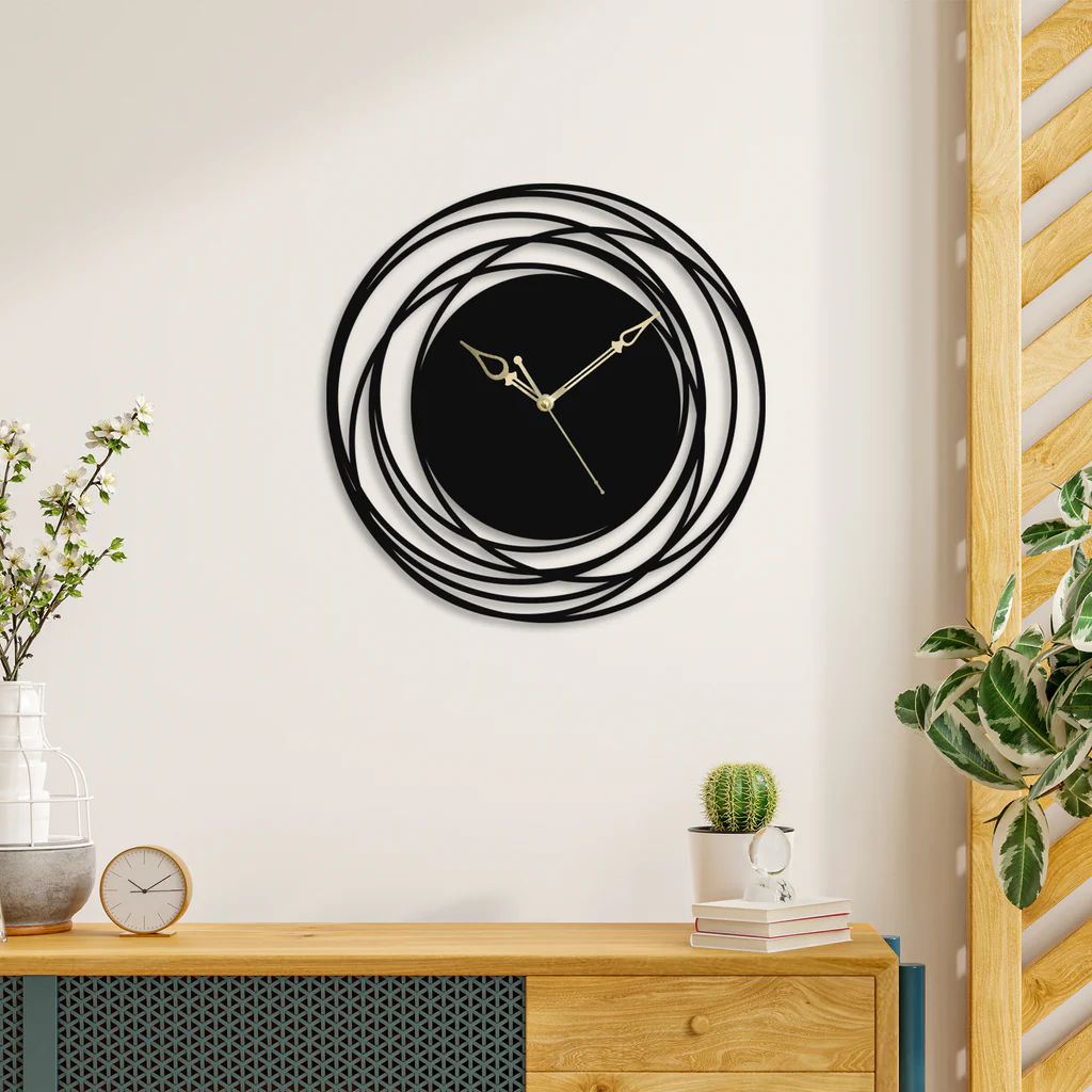 Metal Wall Clock